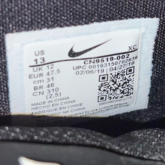 Kyrie 5 TB Black Nike Size 13 - Picture 6 of 7